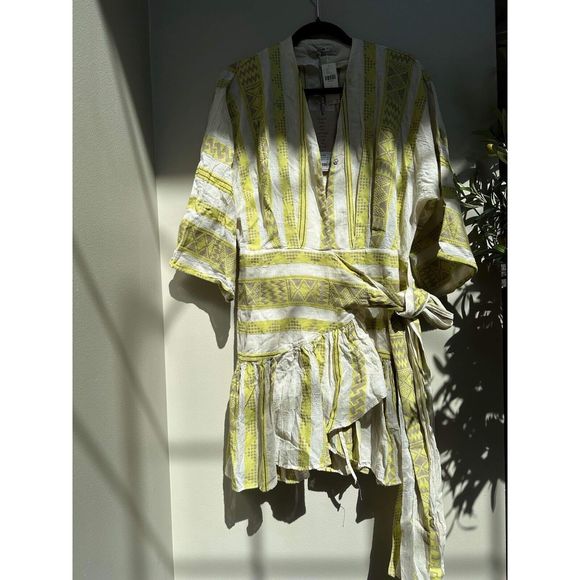 NWT Anthropologie Devotion Twins Belted Mini Dress Size Small - Picture 5 of 8